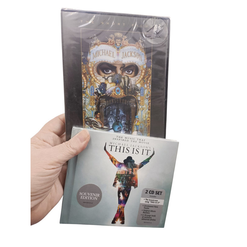Cd Michael Jackson's - This Is It (Duplo) DVD Dangerous