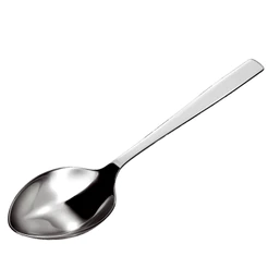 Colher para servir Arroz Em Aço Inox 21cm Cozinha Restaurante Grande