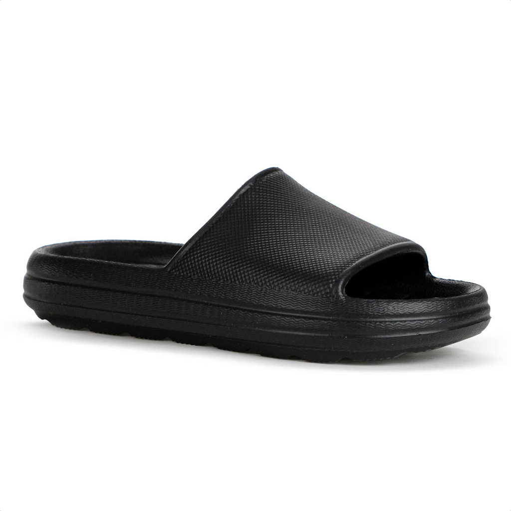 Chinelo Molekinho Slide Básico Preto - Infantil