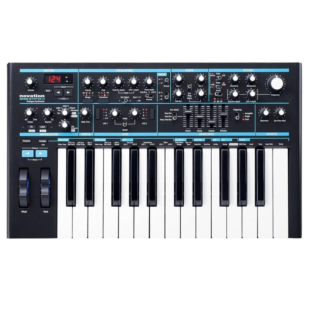 Teclado Sintetizador Novation Bass Station II