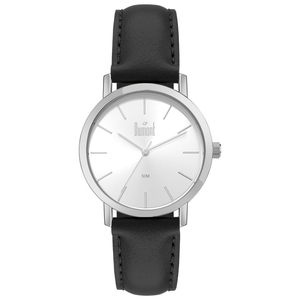 Relógio Dumont Masculino Traveller Prata - DU2035MOS/5K em Oferta na Shopee