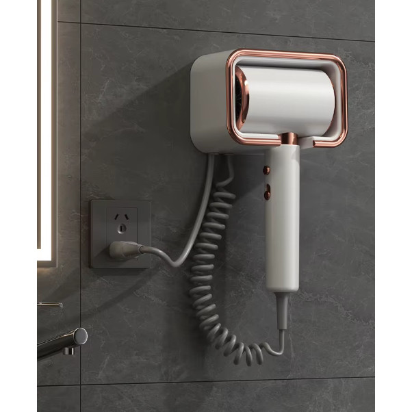 Secador Cabelo De Parede Para Hotel 110v 1200w Potente