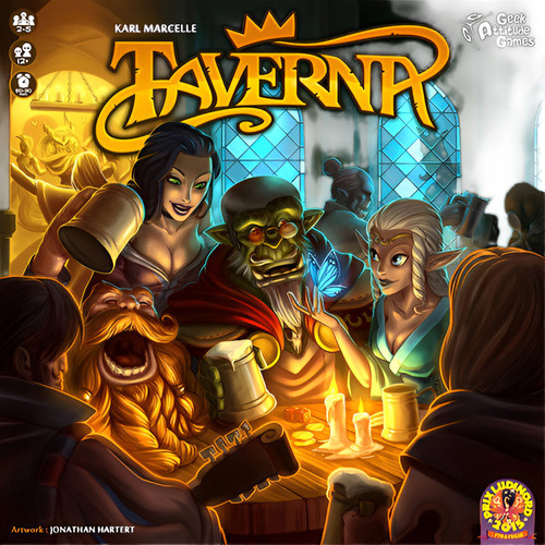 Taverna - Jogo De Tabuleiro Importado Geek Attitude Games