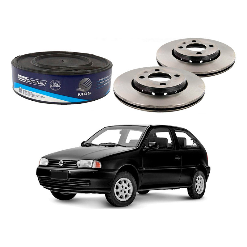 Disco Freio Dianteiro Gol Bola G2 1.6 1.8 2.0 1995 A 1999 em Oferta na Shopee