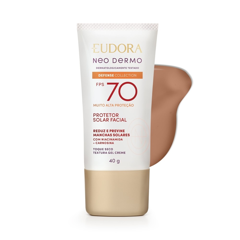 Eudora Neo Dermo Emulsão de Proteção FPS 70 Cor 2 40ml em Oferta na Shopee