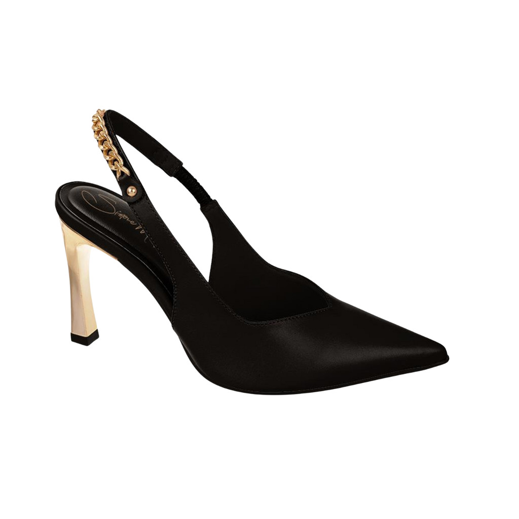 Sapato Feminino Bico Fino Salto Alto Bebecê Original em Oferta na Shopee