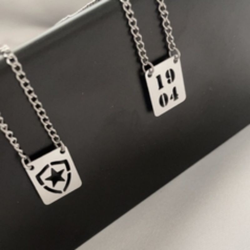 Cordão Colar Escapulário 60 cm Masculino Feminino Prata Escudo Botafogo Aço Inox Antialérgico em Oferta na Shopee