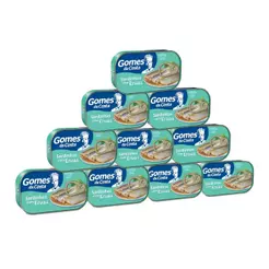 Kit 10 UN - Sardinhas com Molho de Ervas - 125g - Gomes da Costa