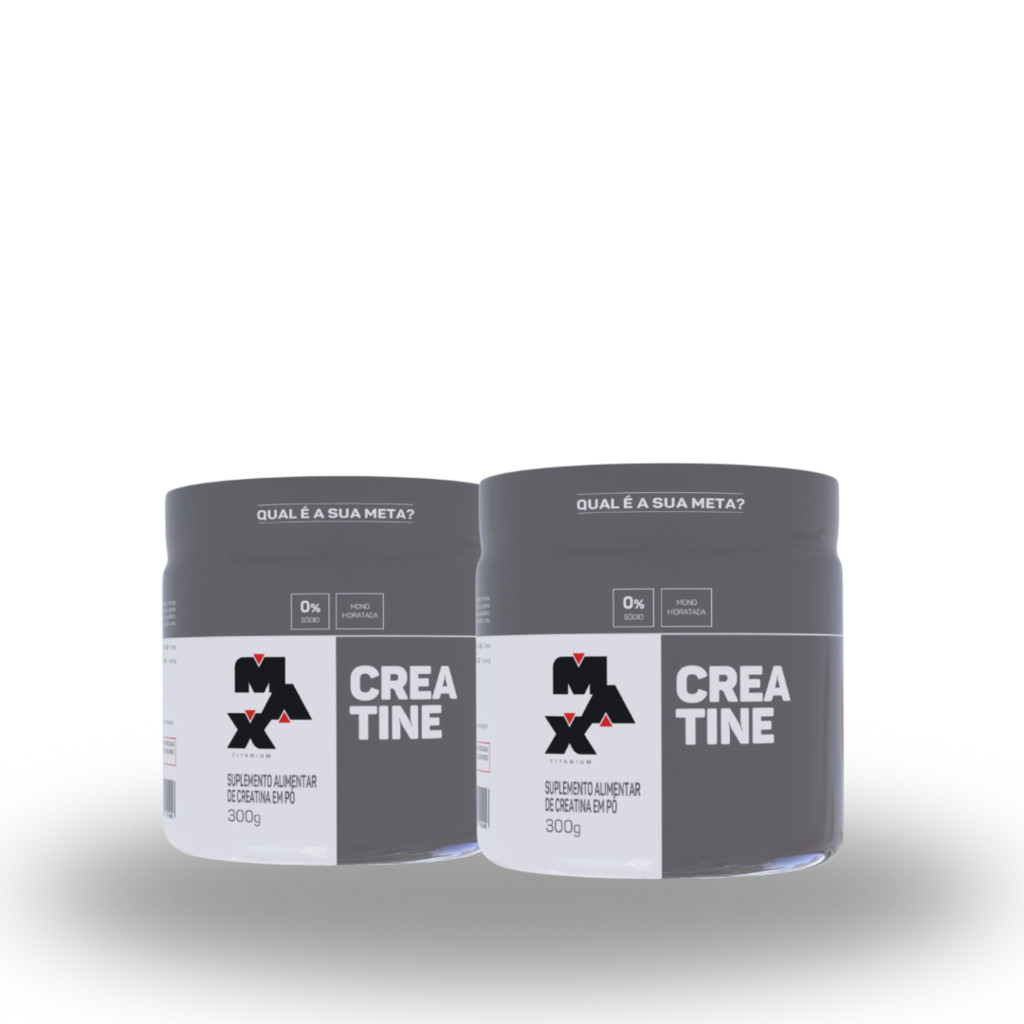 COMBO 2x Creatina Max Titanium 300g