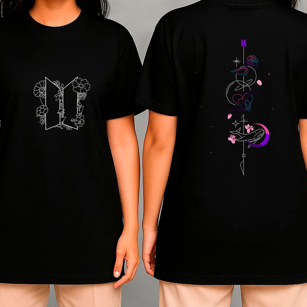 [Camiseta Premium em Algodão Puro]SISI Camiseta Basica cantor kpop internacional bts army bangtan streetwear em algodao