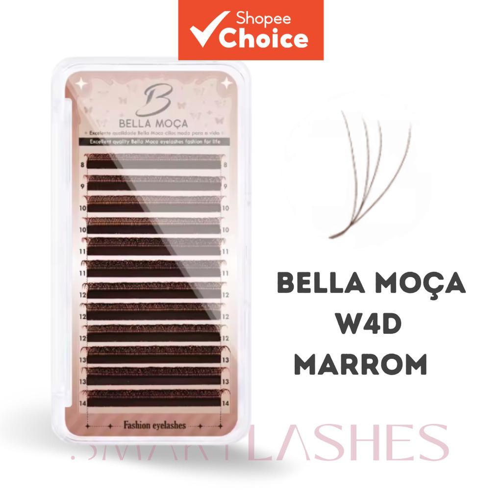 Extensões De Cílios Em Forma De W De Ventilador Pré-Fabricado 4D , 0.07D Curl 8-14mm Mix Volume Autoventiladores Para Us