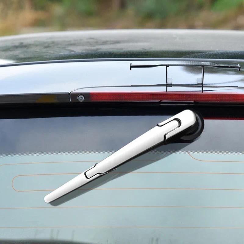 1 Pçs Carro Galvanoplastia Limpador De Vidro Traseiro Capa Decorativa Para Mercedes Smart 453 Fortwo Acessórios Do Modif