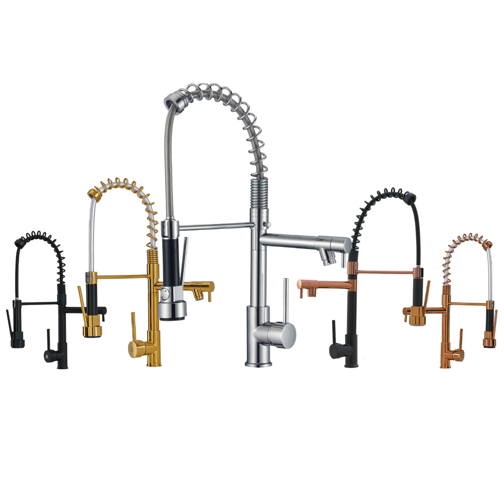 Torneira Cozinha Gourmet Monocomando Com Spray Extensor em Oferta na Shopee