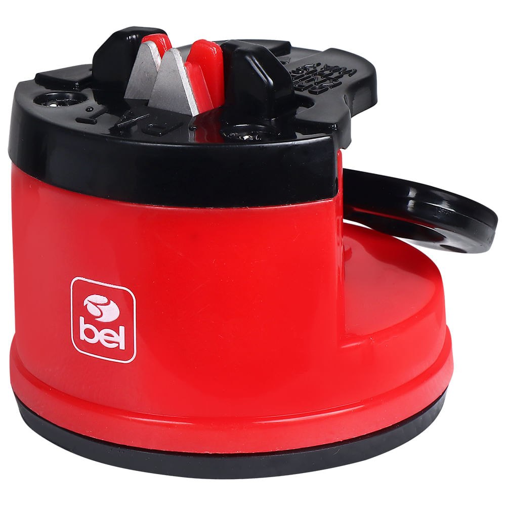 Afiador Amolador de Facas com Ventosa Bel em Oferta na Shopee