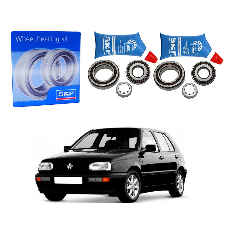 Par Kit Rolamento Roda Golf 1.8 2.0 1994 A 1998
