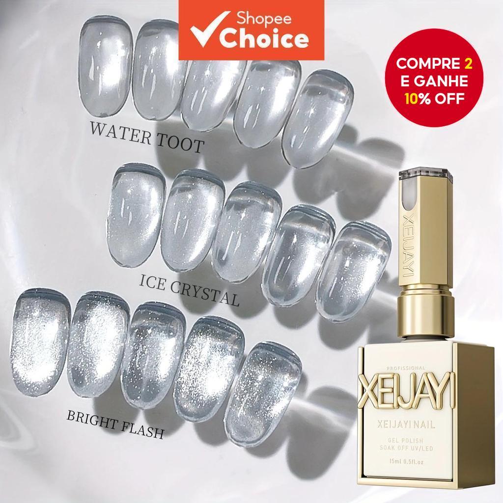 3 Peças de 15 ml de Esmalte Magnético Reflexivo Olho de Gato para Mulheres, sem Bastão Magnético. em Oferta na Shopee