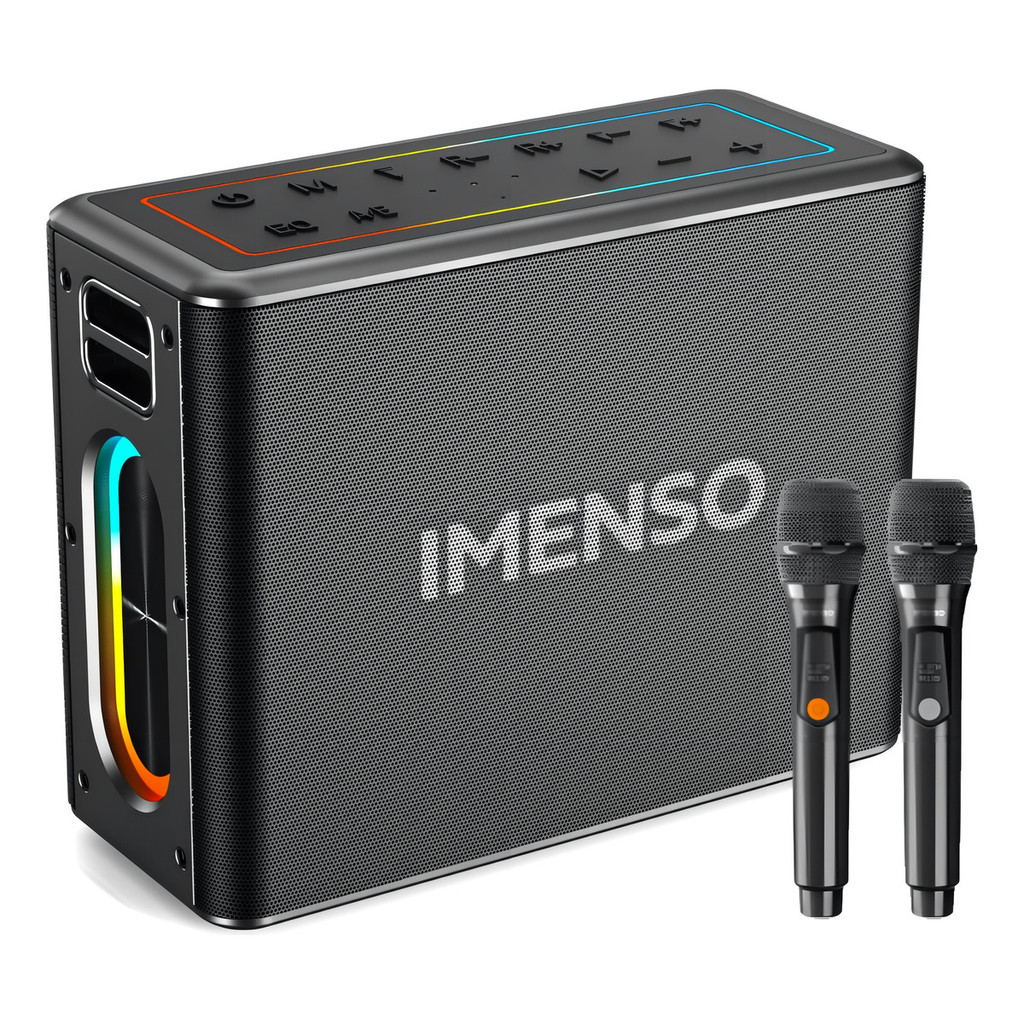 Caixa De Som Portátil Bluetooth X32 120W IPX4  2mic Imenso