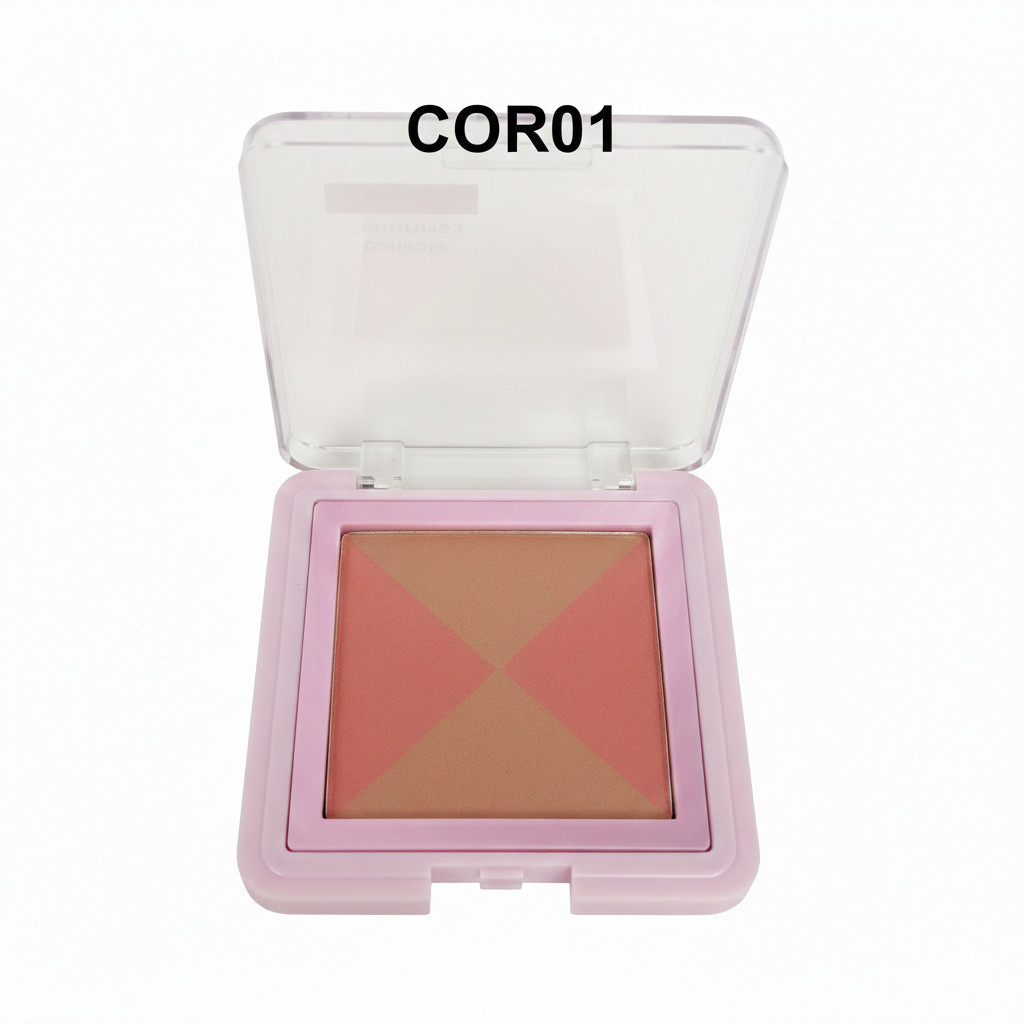 Blush compacto duo HBF585 Ruby Rose