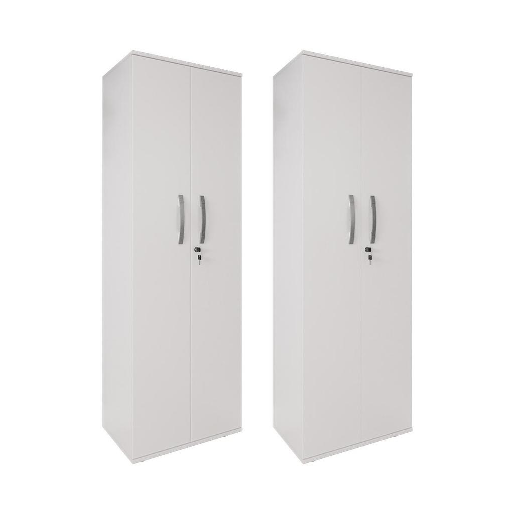 Kit 2 Armário Organizador Multiuso Kiev Lavanderia 2 Portas em Oferta na Shopee