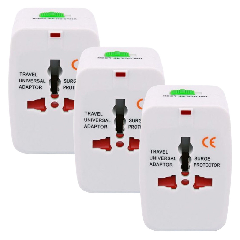 03 Adaptador Tomada Universal Internacional EUA Europa