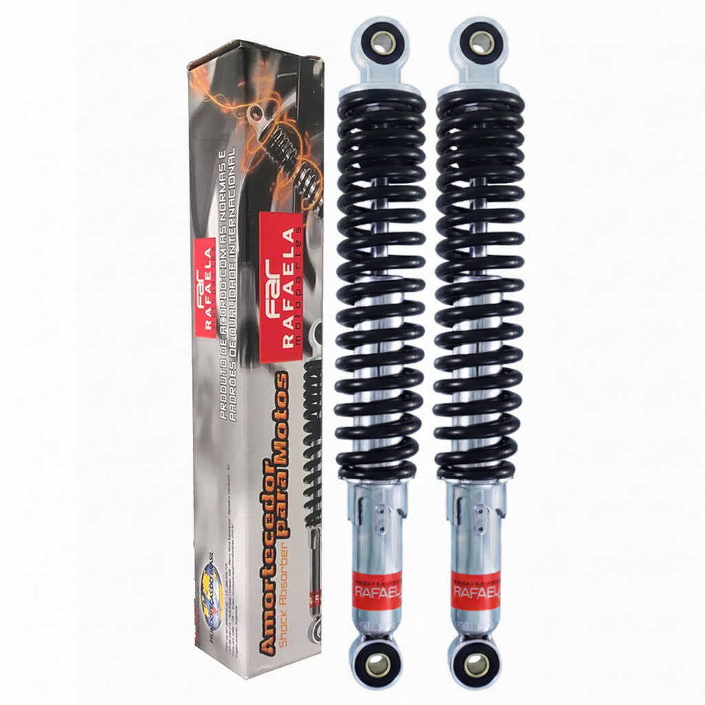 Par Amortecedores Moto Honda POP 100 / 110 / 125 Far Rafaela