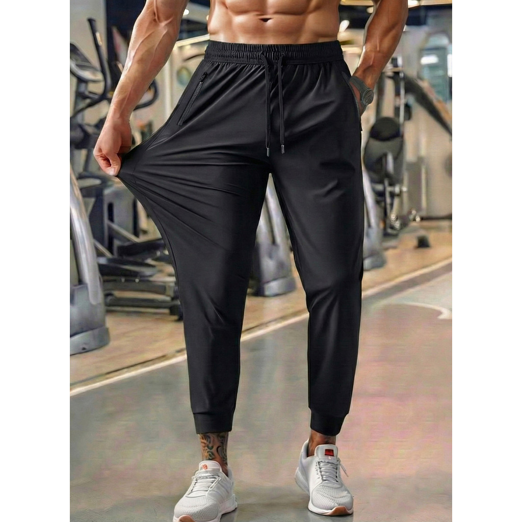 Calça Masculina Poliamida Jogger Esportiva Academia Treino Dry Fit