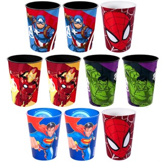 Kit 10 Copo Hulk Capitão América Super Homem de Ferro Aranha Base Ovos De Páscoa em Oferta na Shopee