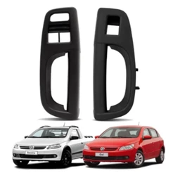 Moldura Puxador Botão Vidro Elétrico Gol Saveiro Voyage G5 G6 G7 2008 2009 2010 2011 2012 2013 2014 2015 2016 2017