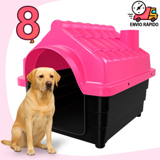 Casinha Plástica Desmontável Cachorros Cães Grande Porte N°8 em Oferta na Shopee