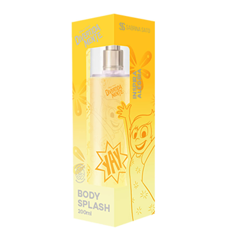 Body Splash Divertidamente Isnpira Alegria 200ml em Oferta na Shopee