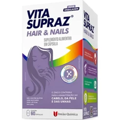 Suplemento Alimentar VitaSupraz Hair C/60 Caps UniãoQuimica
