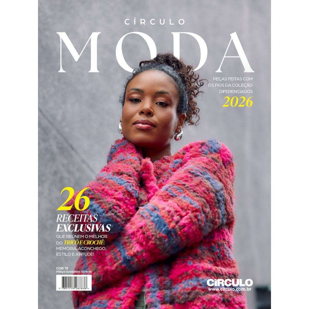 Revista Circulo Moda Trico - Fios Diferenciados 2026 - nº 15
