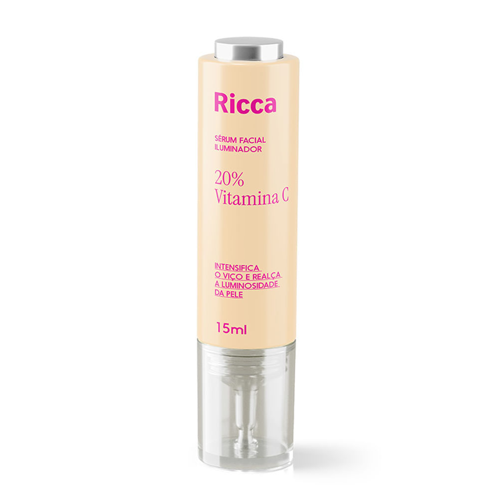 Sérum Facial Iluminador Ricca 20% Vitamina C 15ml em Oferta na Shopee