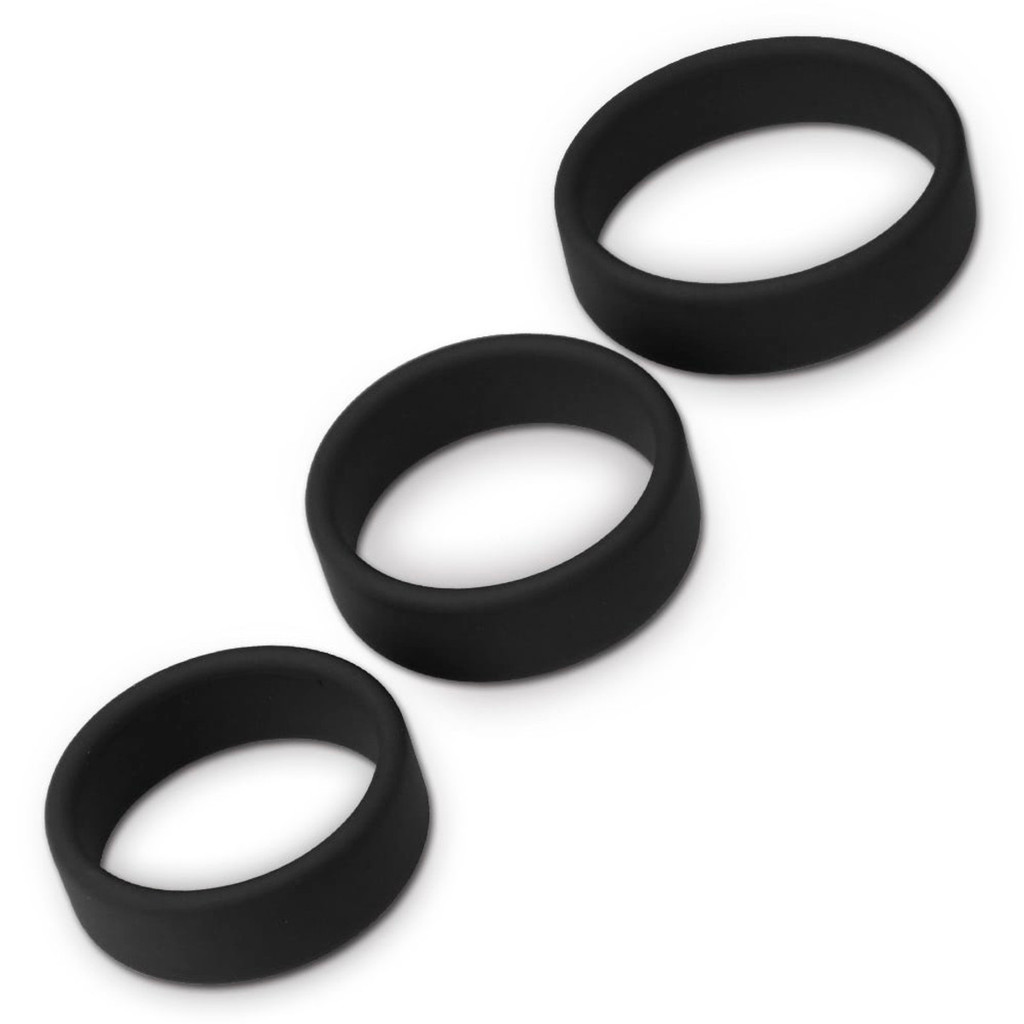 Conjunto de 3 Anéis Penianos - Lovetoy Power Plus Pro Ring
