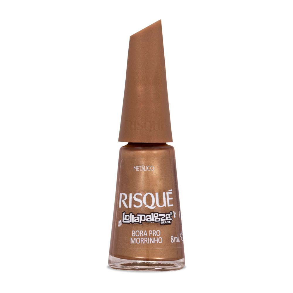Esmalte Metálico Risque Lollapalooza Bora Pro Morrinho 8ml em Oferta na Shopee