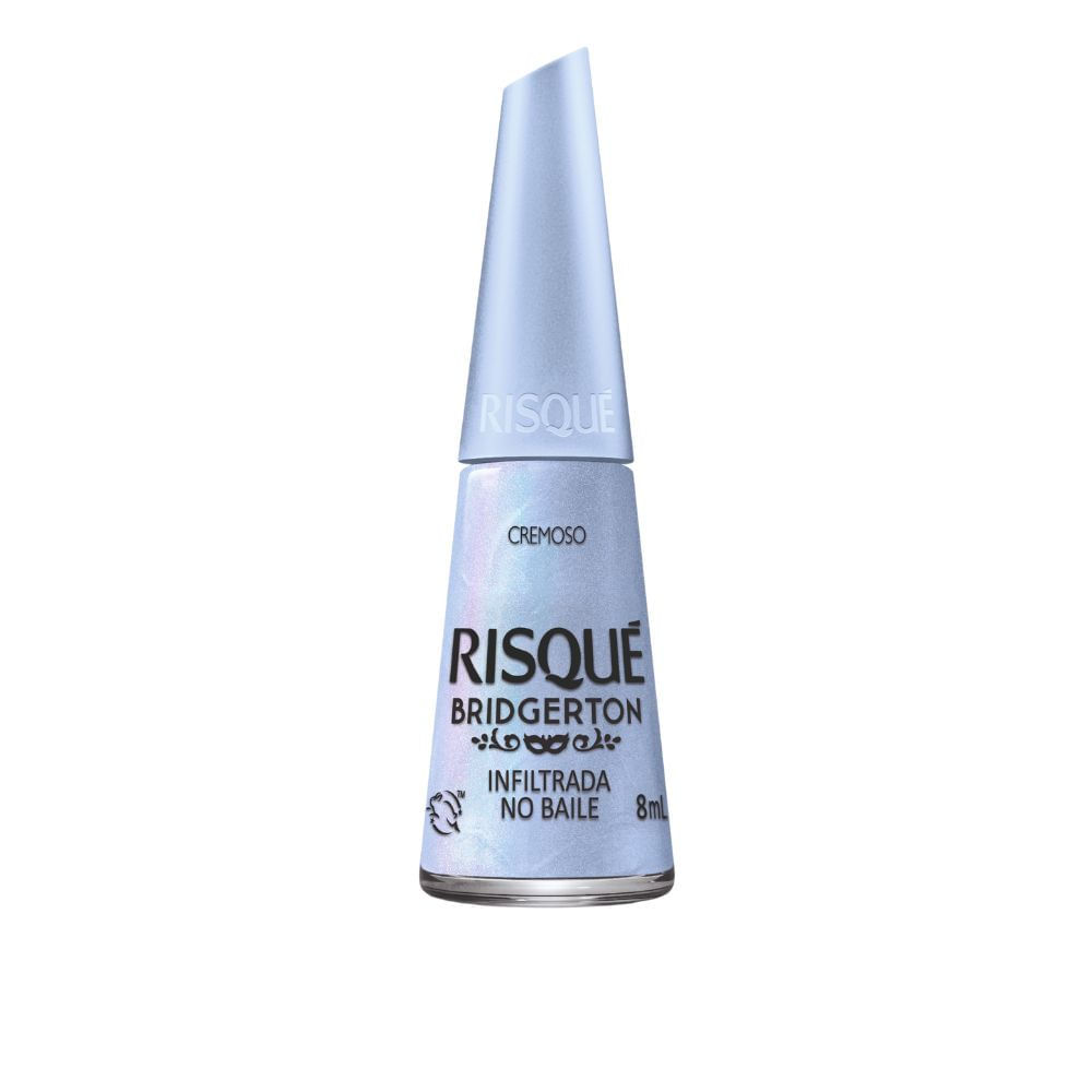 Esmalte Risqué Bridgerton Infiltrada no Baile Cremoso 8ml em Oferta na Shopee