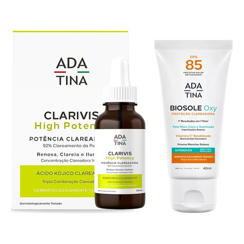 Clarivis High Potency Sérum Clareador Biosole Oxy 85fps Noite  Todo tipo de pele