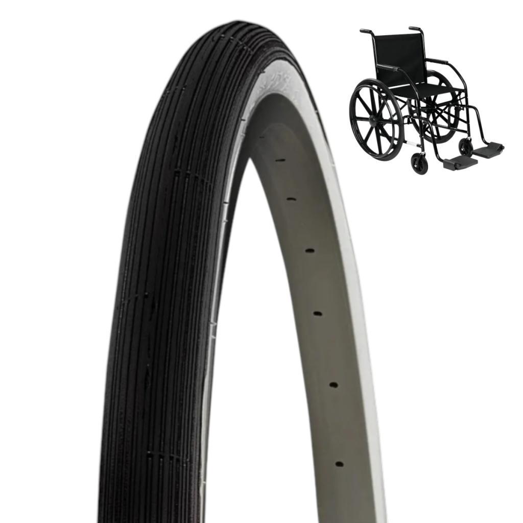 Pneu Aro24 K23 Preto Cadeira De Rodas 37-540 Kenda Bicicleta Antiga Vintage