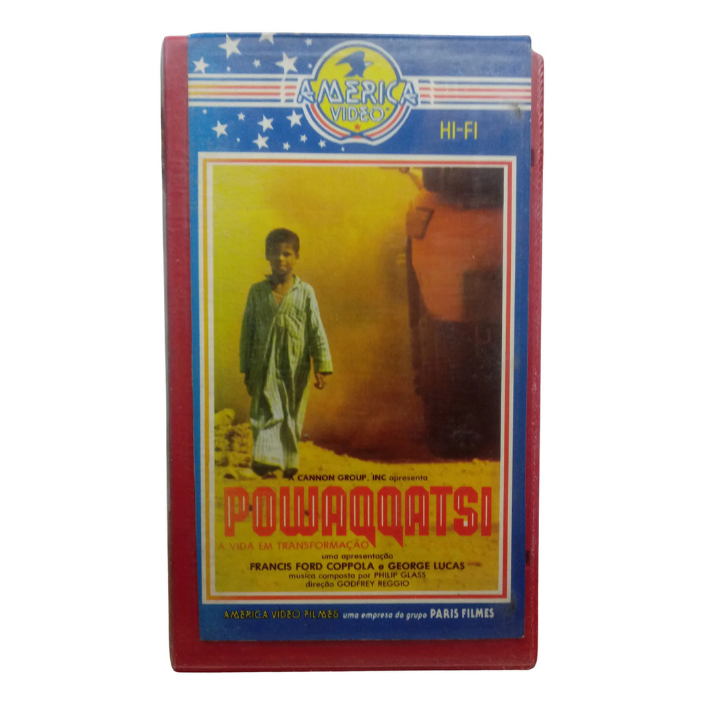 Vhs Powaqqatsi A Vida Em Transformação - George Lucas