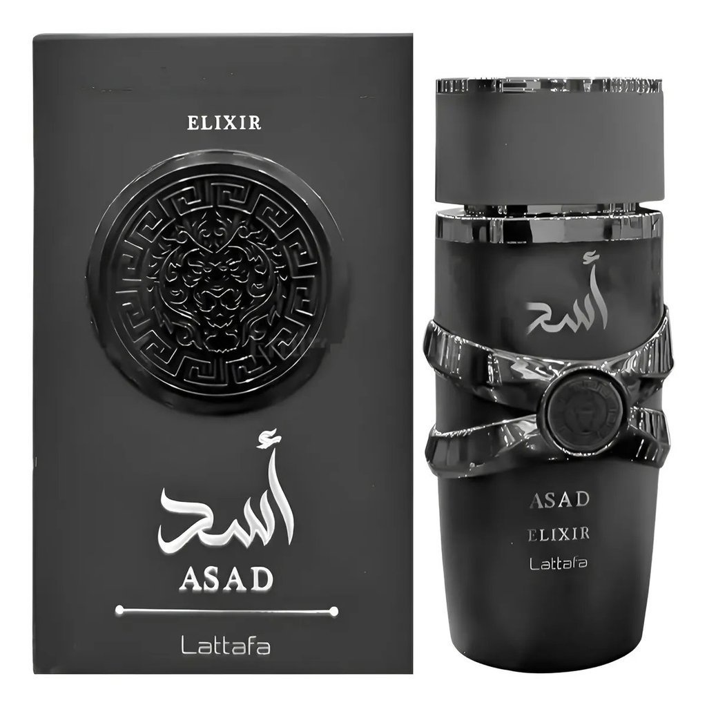 Asad Elixir Lattafa Perfume Árabe Eau De Parfum 100 Ml