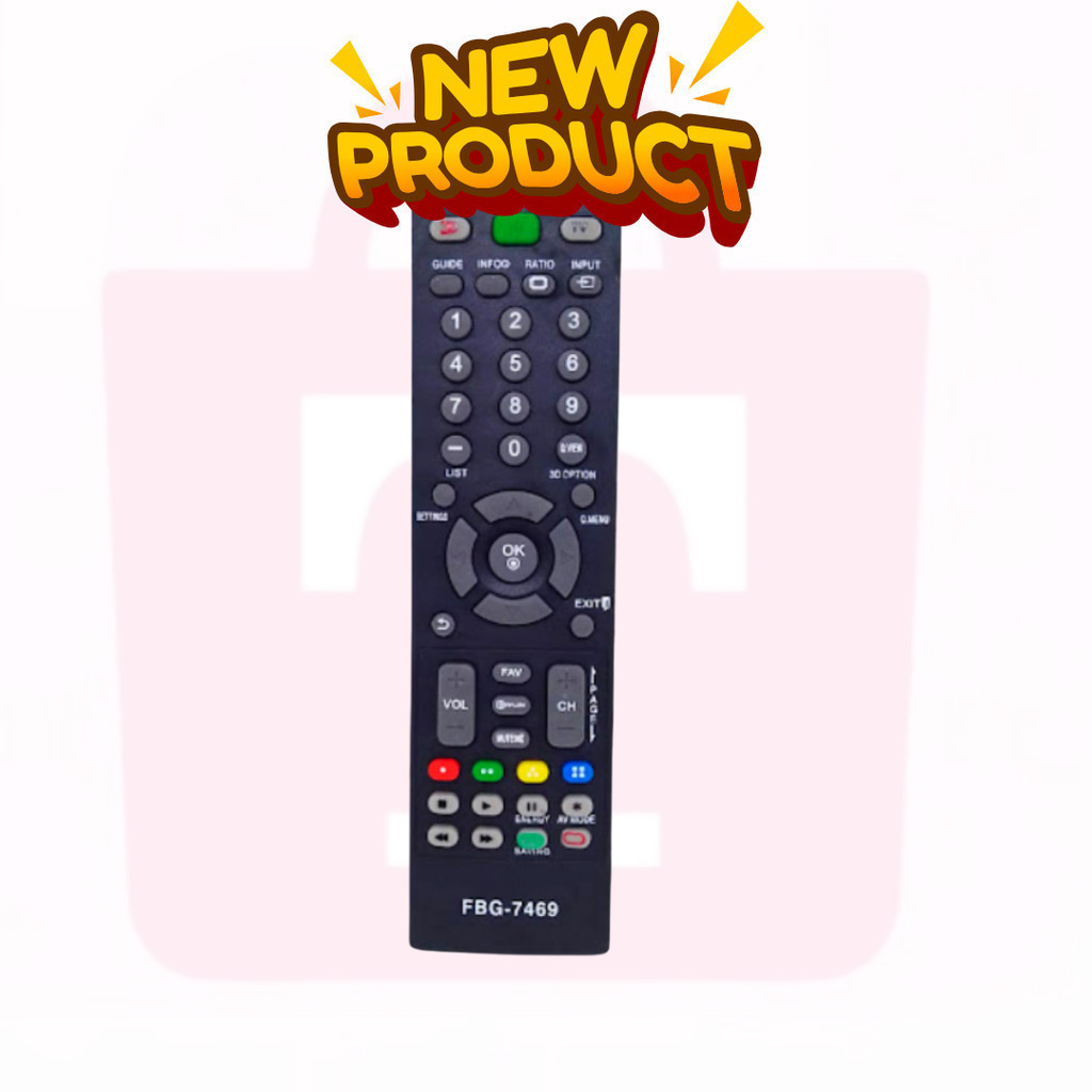Controle Remoto TV Compatível LG LED/LCD/Plasma FBG 7469 LE 7272 COMPATÍVEL