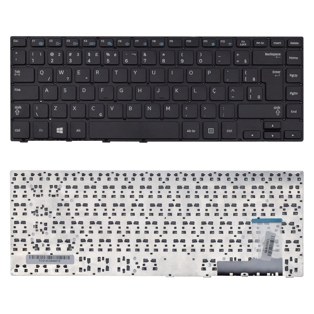 Teclado para Notebook Samsung Ativ Book NP470R4E-KD1 em Oferta na Shopee