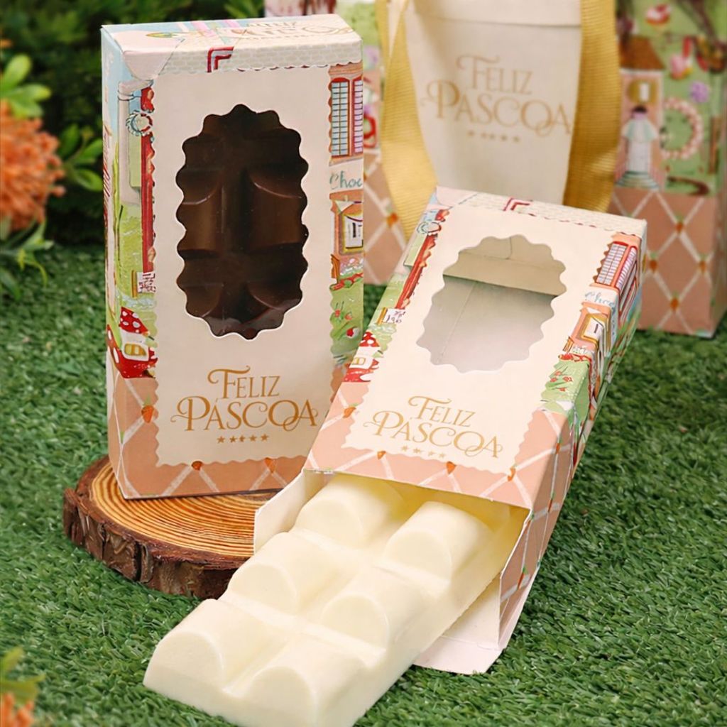 20 CAIXAS PARA BARRA 150G PÁSCOA VILA ENCANTADA 5496 ( PASCOA JANGO 2026 ) em Oferta na Shopee