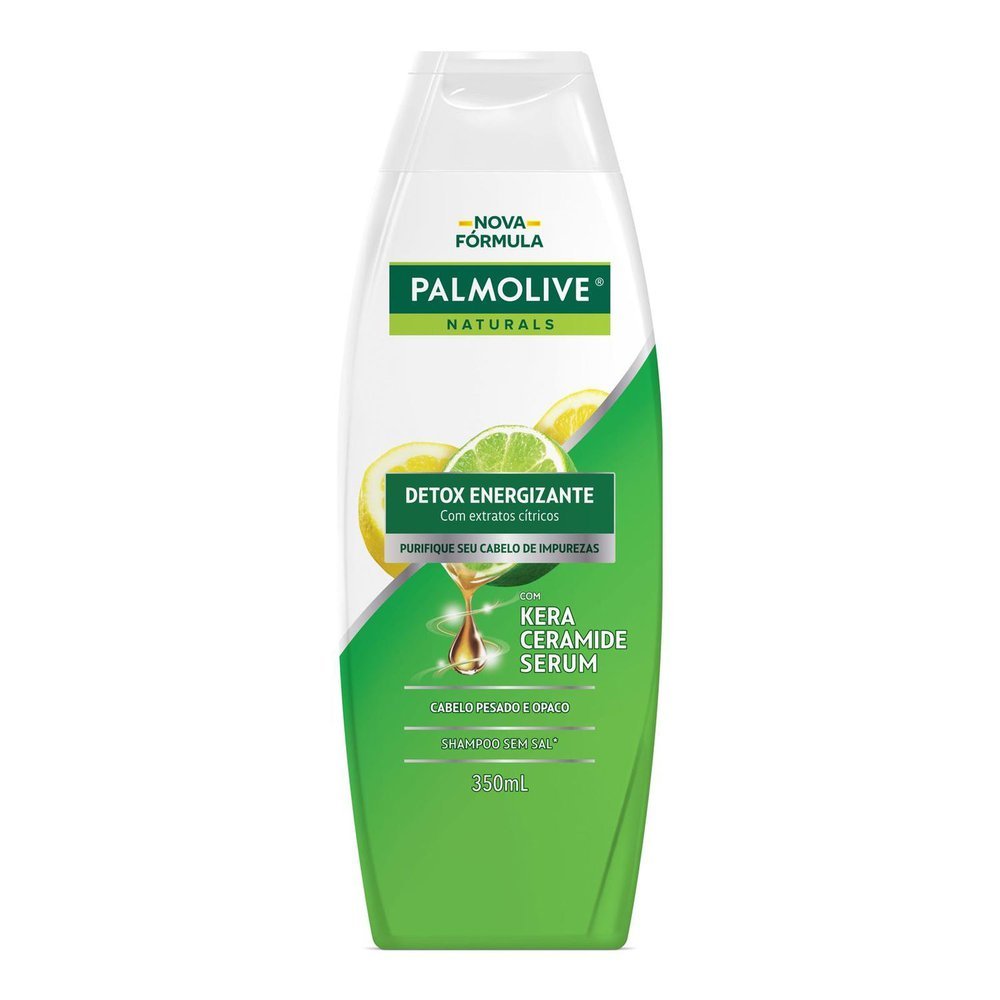 Shampoo Palmolive Naturals Detox Energizante 350ml em Oferta na Shopee