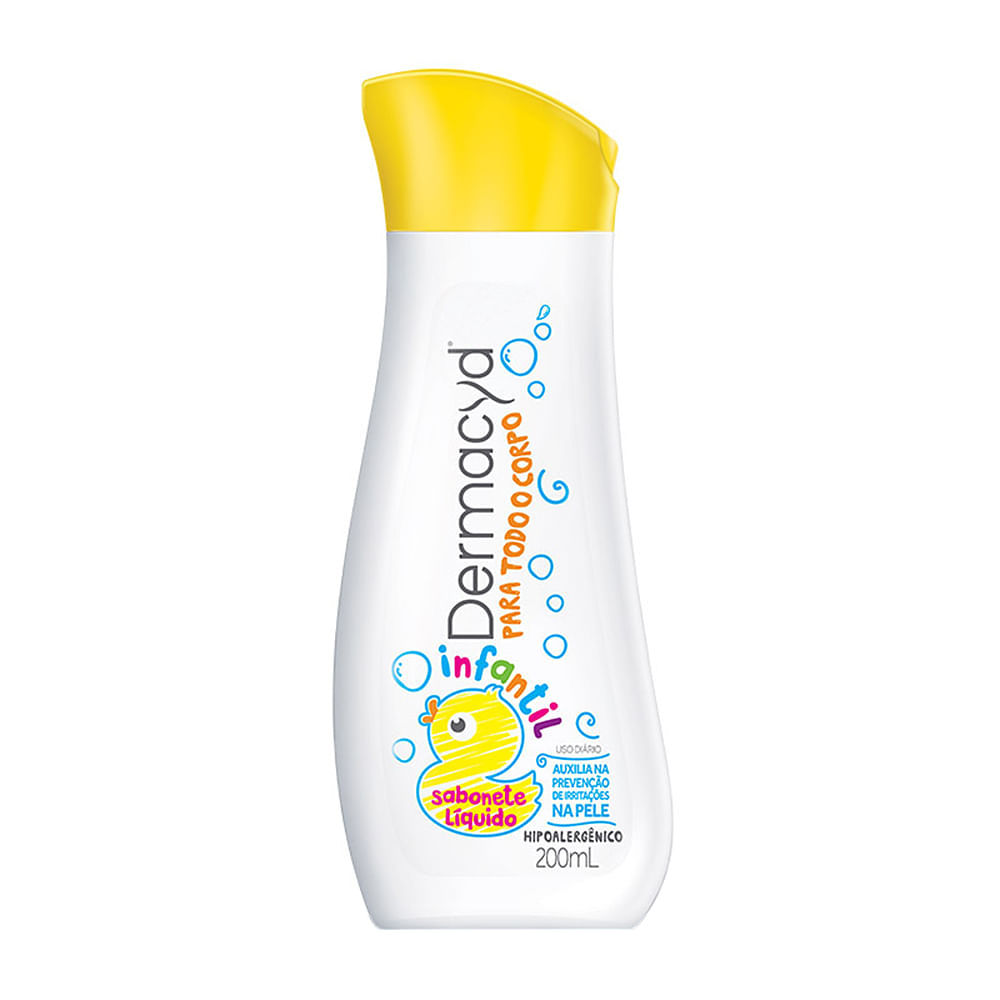 Sabonete Líquido Infantil Dermacyd com 200ml em Oferta na Shopee