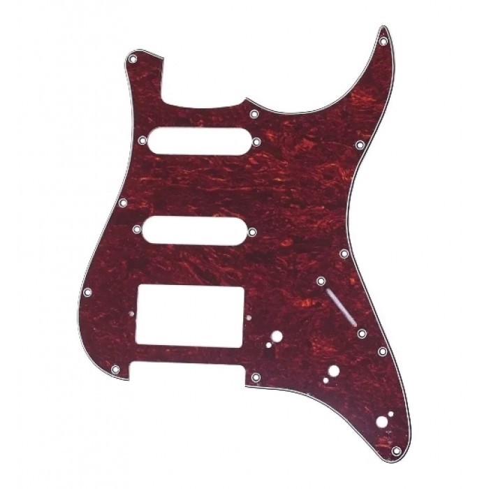 Escudo Para Guitarra Stratocaster Hss Tortoise Shell Dolphin