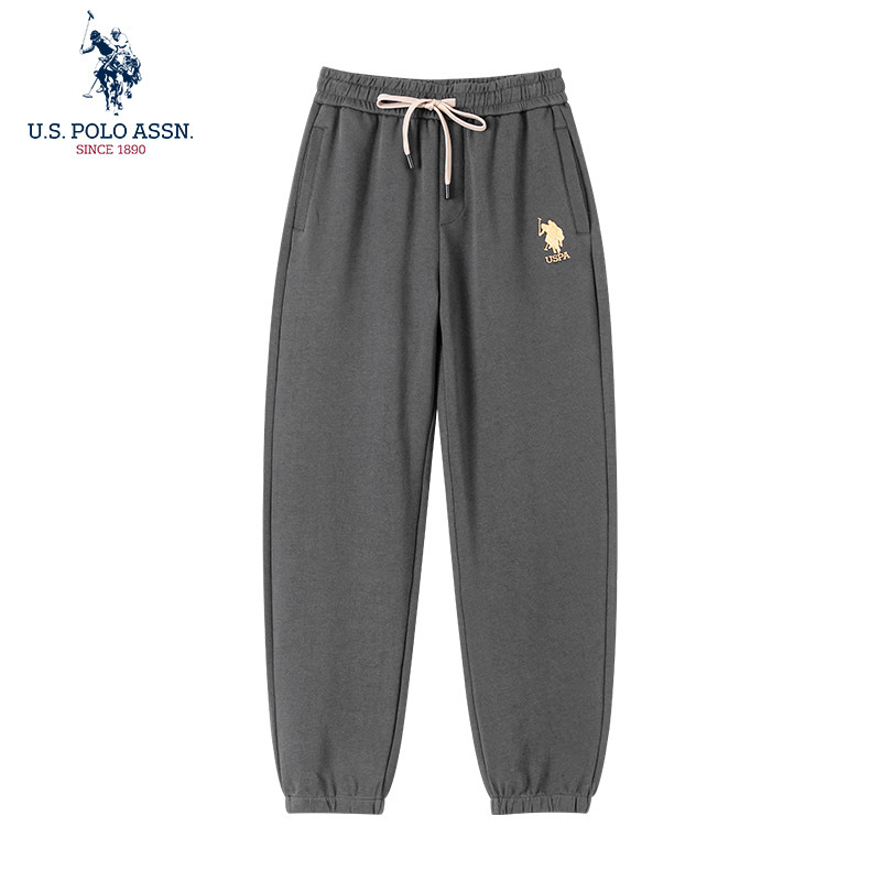 Uspoloassn American Poloassn Association Primavera Outono Masculino Esportes Casual Sweatpants Calças Casuais Soltas