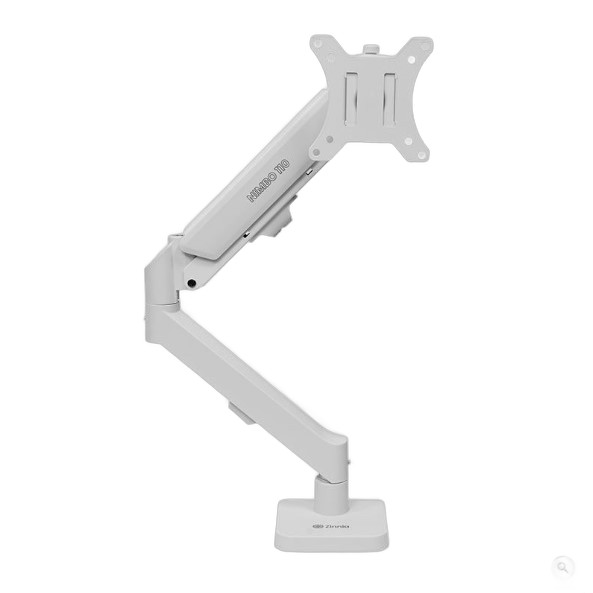 Suporte Articulado Com Pistao a Gas Para Monitor Zinnia Nimbo 110, 13 Pol. a 32 Pol. Branco