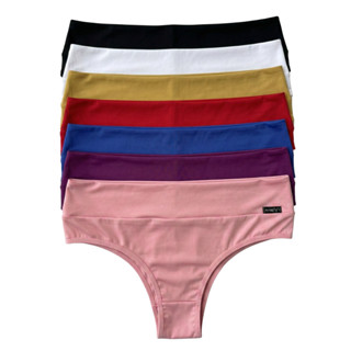 Kit Calcinha Modeladora Cintura Alta Cós Duplo Largo Conforto Premium Segura Barriga em Oferta na Shopee