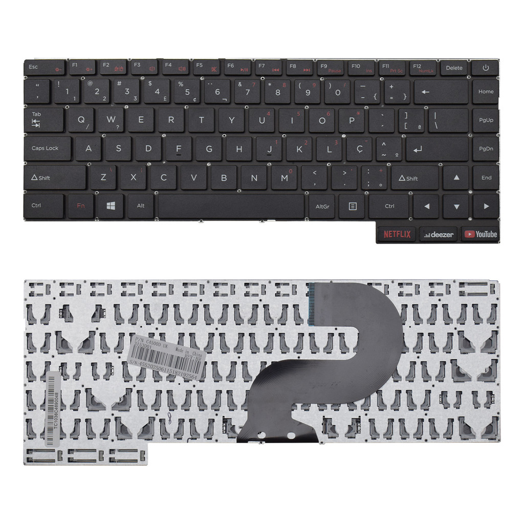 Teclado para Notebook Positivo Motion C4500C-C4500CI C41TC C41TCI
